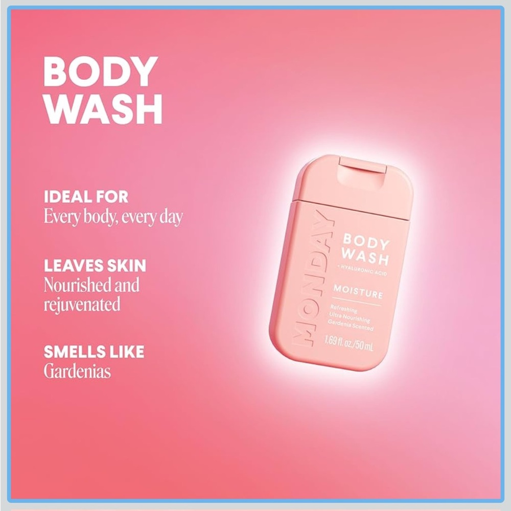 MONDAY MOISTURE BODY WASH
